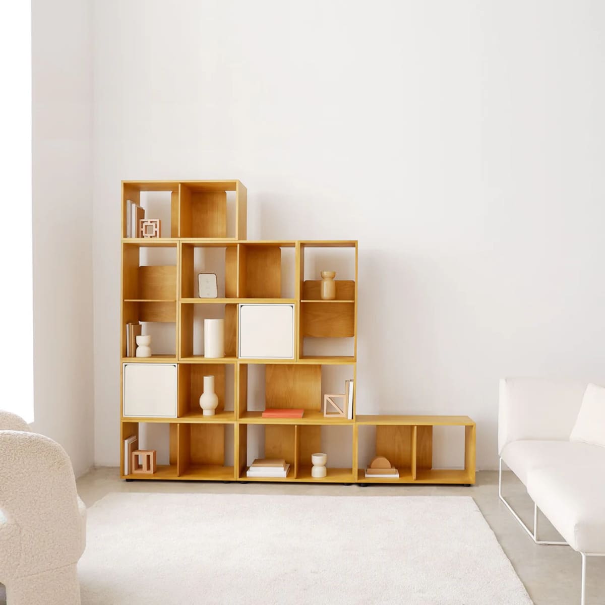 estanteria de madera